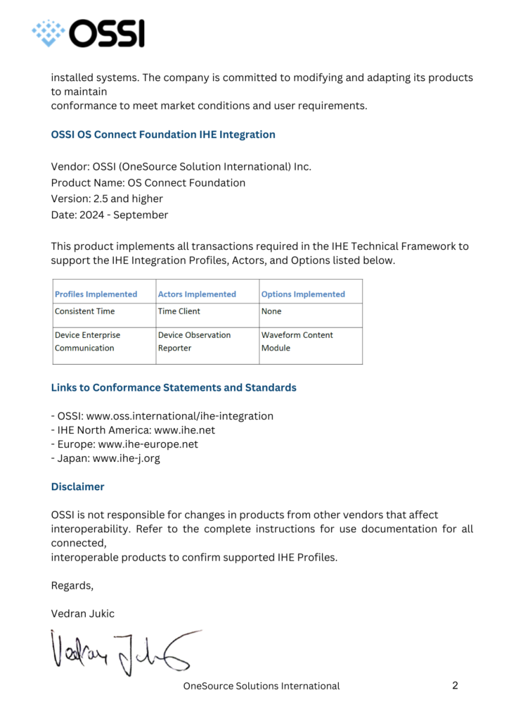ihe-integration – OneSource Solutions International